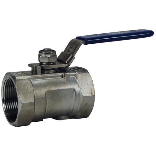 SSLBV25SP Stainless Steel Ball Valve Reduced Port, Locking Handle